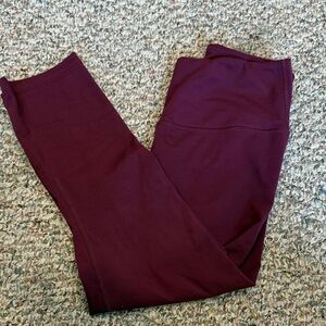 Yogalicious Maroon Leggings
